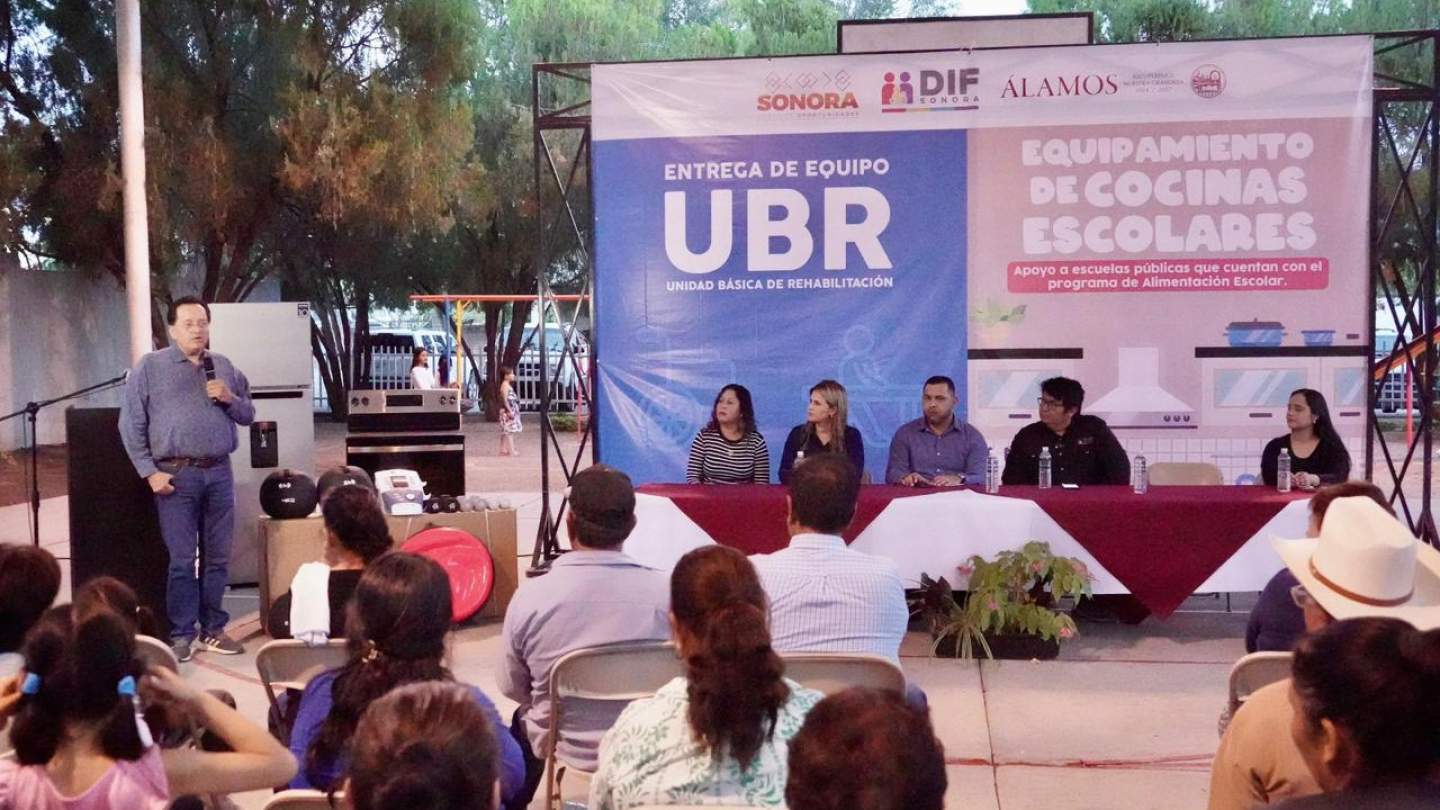 Gobierno de Sonora fortalece a familias de Álamos y comunidades